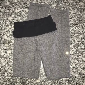 Lululemon high or low waisted, bootcut leggings